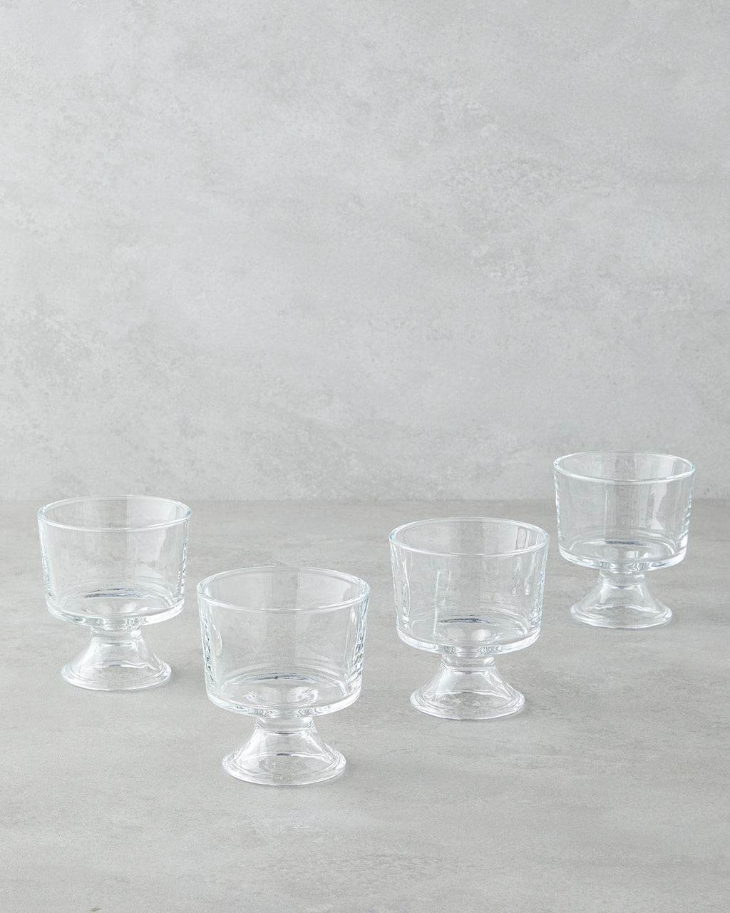Mae Glass 4 pcs Cup 270 ml Transparent