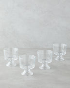 Mae Glass 4 pcs Cup 270 ml Transparent
