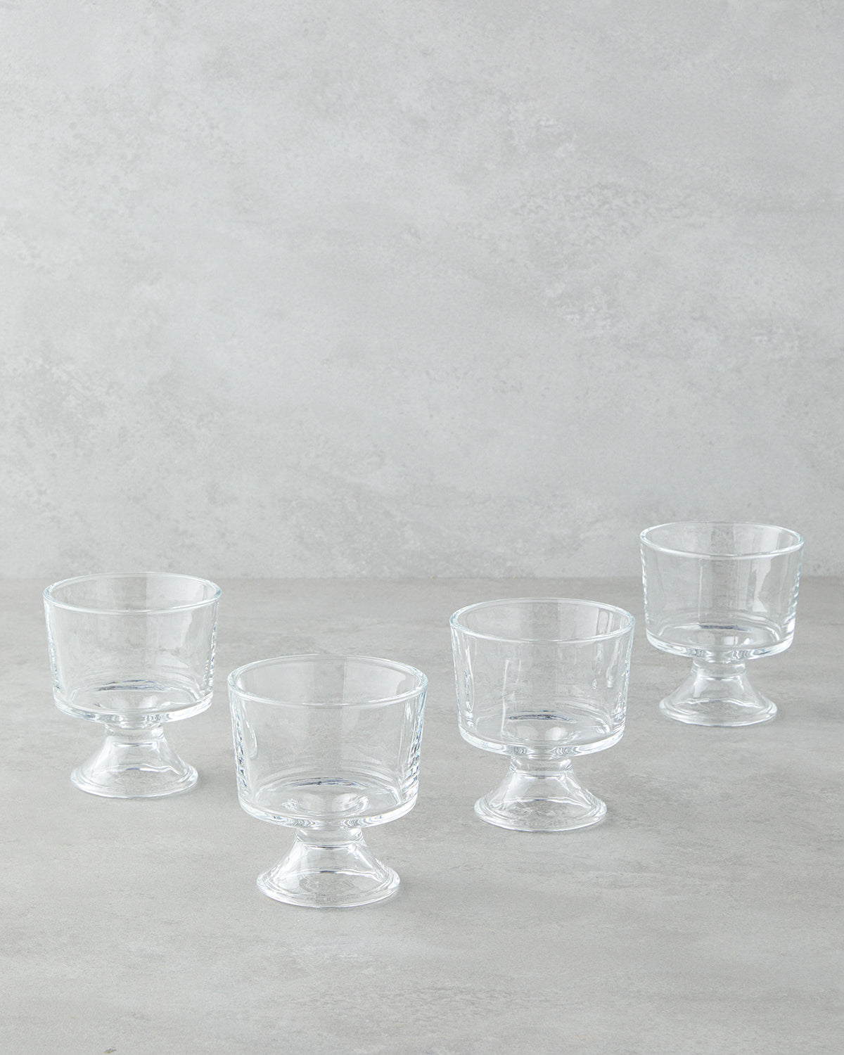 Mae Glass 4 pcs Cup 270 ml Transparent