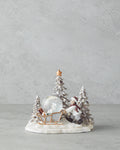 Marva Snow Globe 12.5x16x14.5 cm White