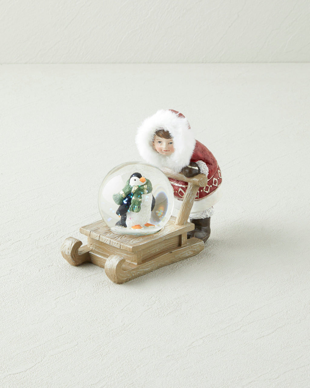 Snow Ball Snow Globe 11.5x18x15 cm Pink (view 2)