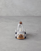 Old Car Snow Globe 7.5x10x10.5 cm Gray (view 2)