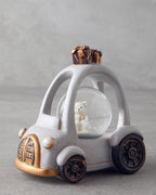 Old Car Snow Globe 7.5x10x10.5 cm Gray (view 3)