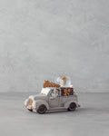 Old Car Snow Globe 7x15.5x10.5 cm Gray