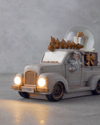 Old Car Snow Globe 7x15.5x10.5 cm Gray (view 3)