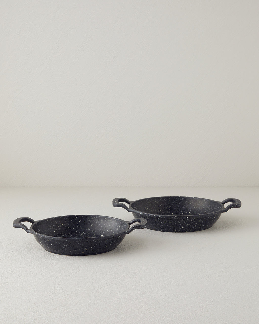 Sofya Aluminum 2 pcs Omelet Pan Set 18-20 cm Black