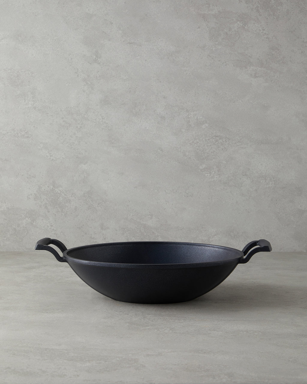 Laura Aluminum Wok Griddle 30 cm Black