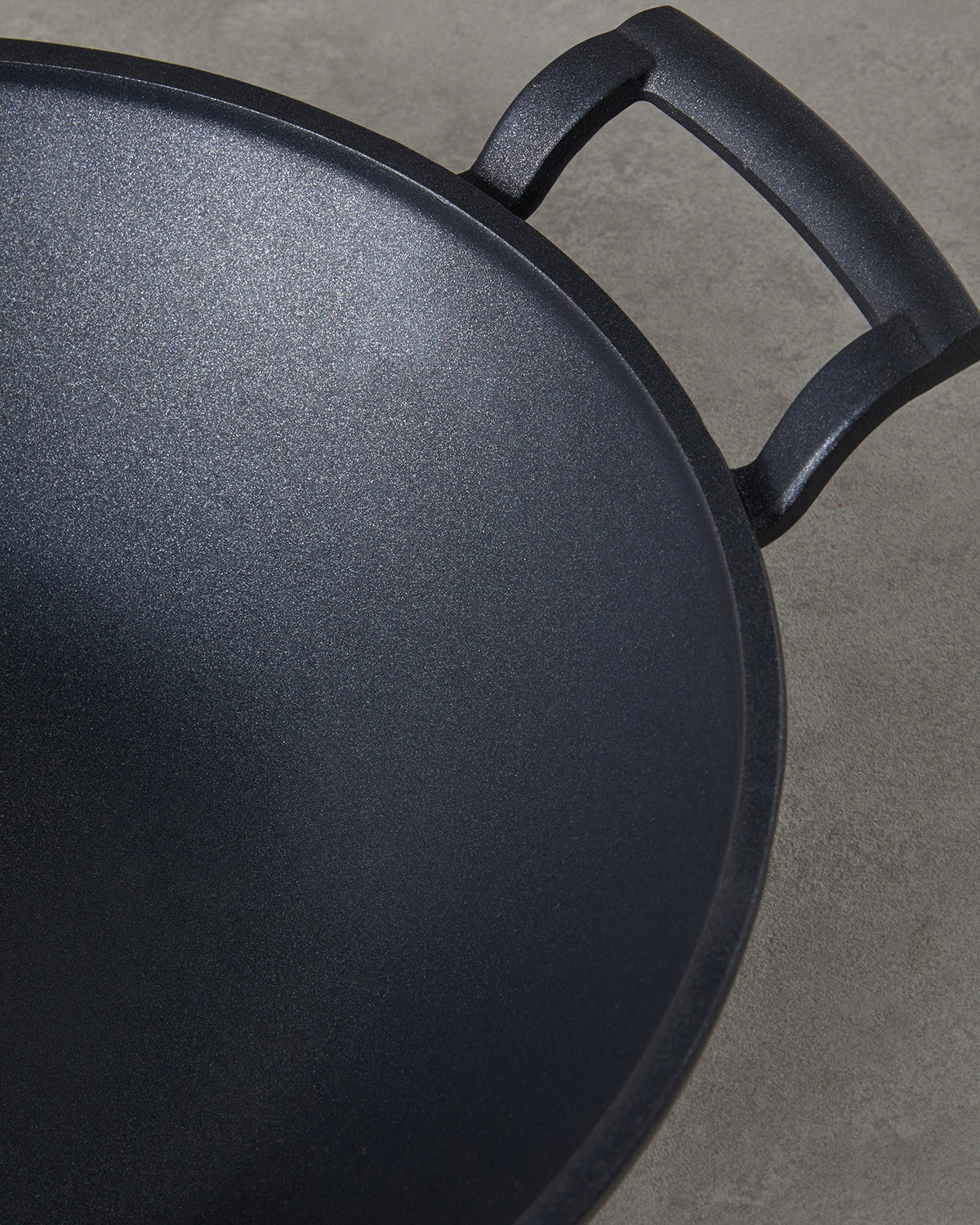 Laura Aluminum Wok Griddle 30 cm Black (view 4)
