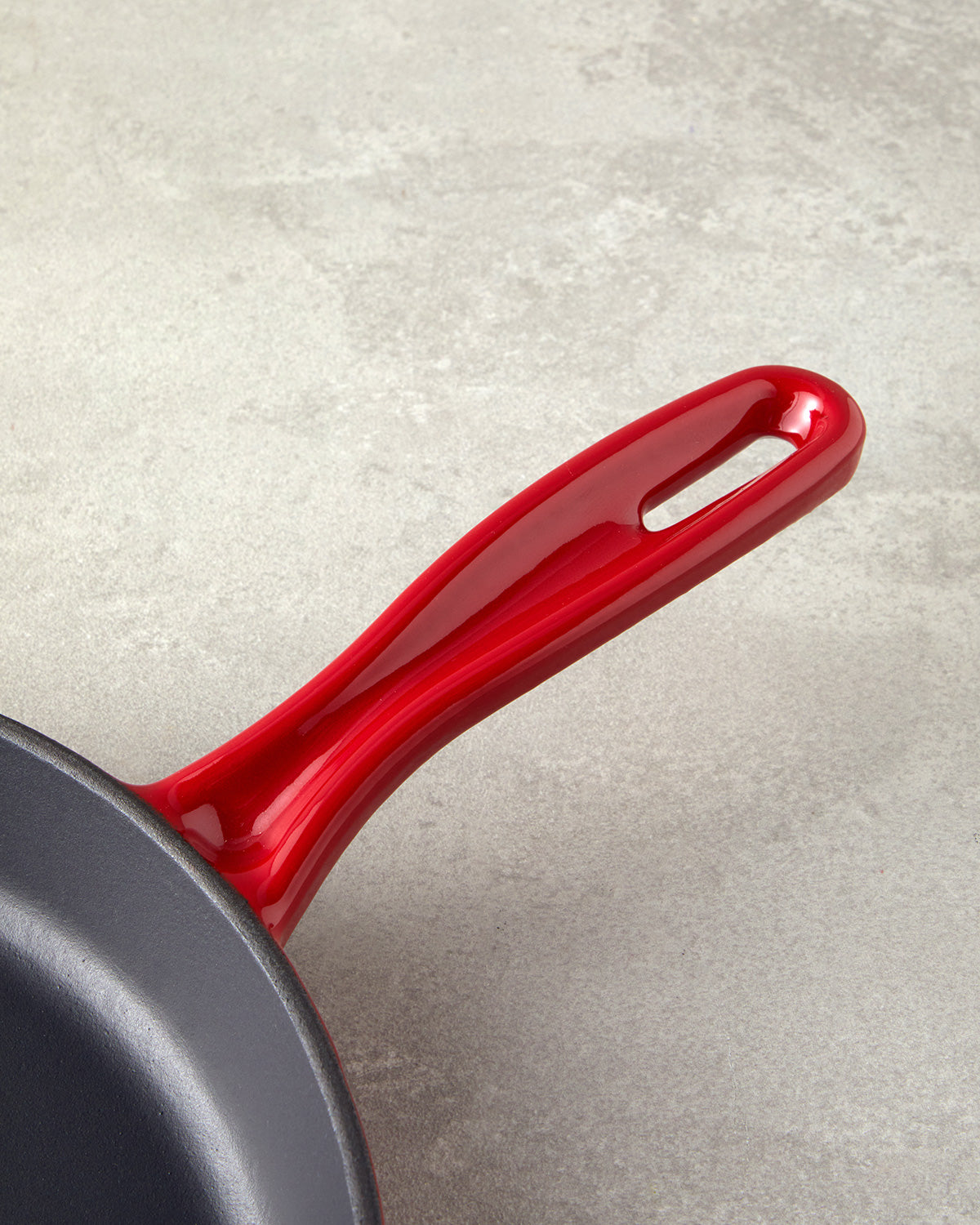 Iron Casting Round Griddle 28 cm - Orange (view 3)