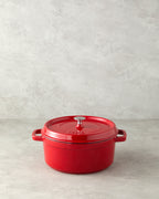 Iron Casting Pot 24 cm - Red