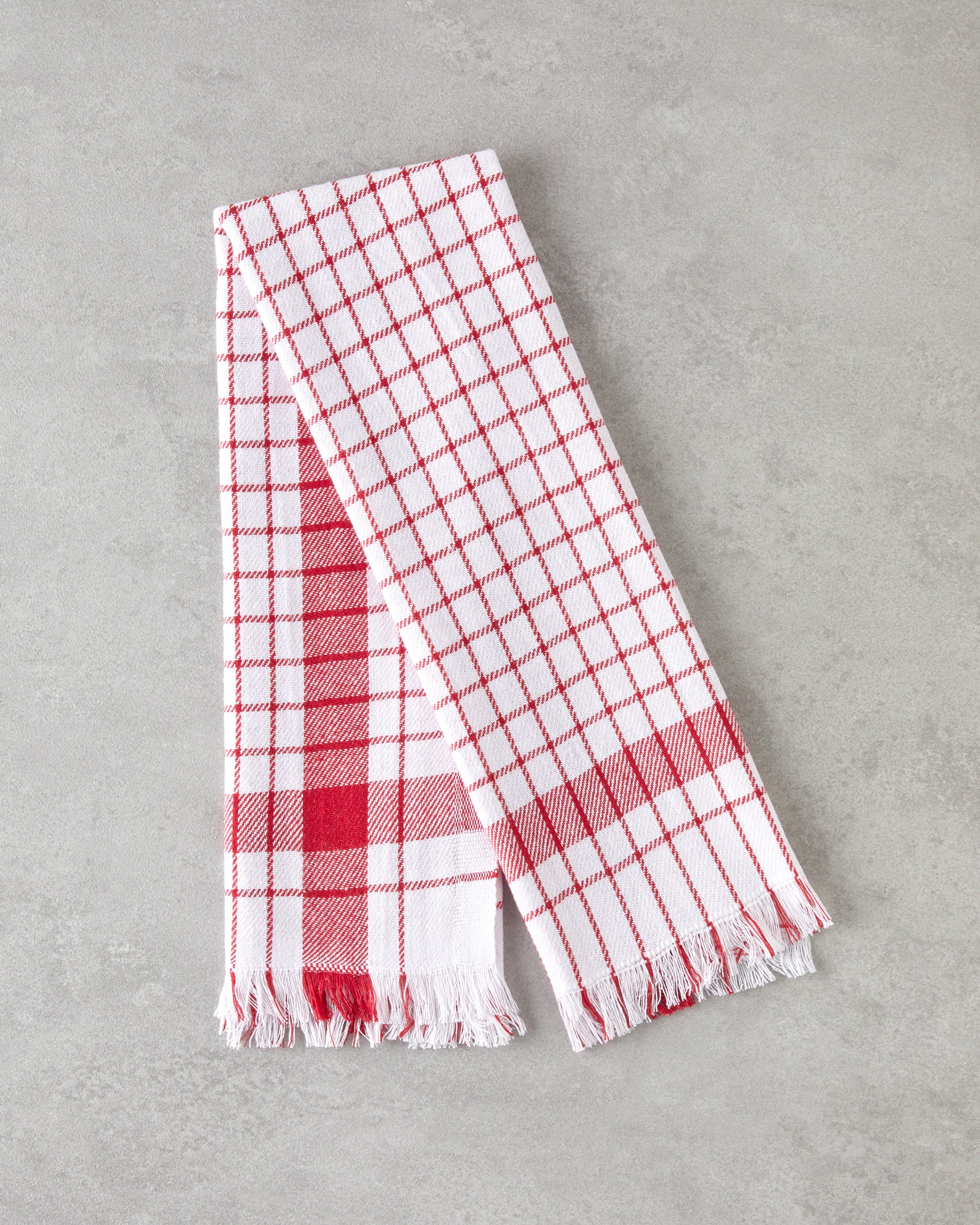 Evelyn Cotton Polyester Drying Cloth 40x60 Red