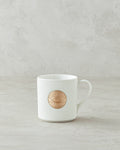 New Bone China Mug 370 ml White-Gold