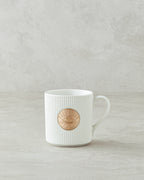 New Bone China Mug 370 ml White-Gold
