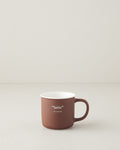 New Bone China Mug 200 ml Brown