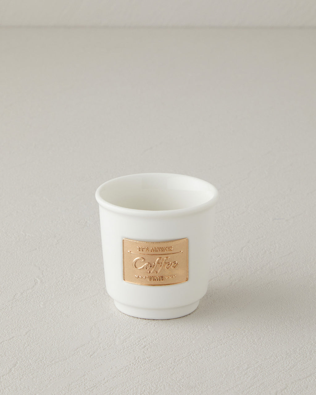 Goldy New Bone China Espresso Cup 90 ml - Black - Gold (view 2)