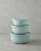 Sara Plastic 3 pcs Storage Container 1.5 + 2.5 + 4 L - Mint