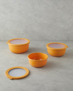 Sara Plastic 3 pcs Storage Container 1.5 + 2.5 + 4 L (view 7)