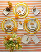 Porcelain Breakfast and Serving Set 18 Pieces, 6 Servings Colored (view 5)