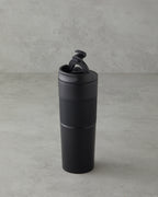 Glow Steel with French Press Travel Mug 450 ml - Pink (view 2)