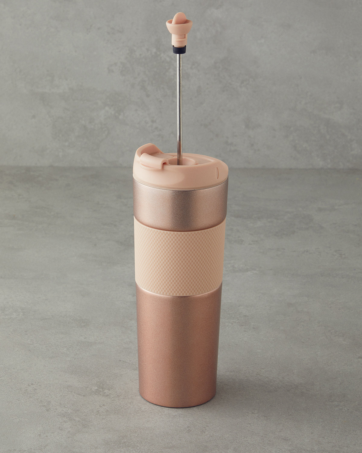 Glow Steel with French Press Travel Mug 450 ml (view 10)
