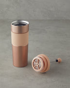 Glow Steel with French Press Travel Mug 450 ml (view 11)