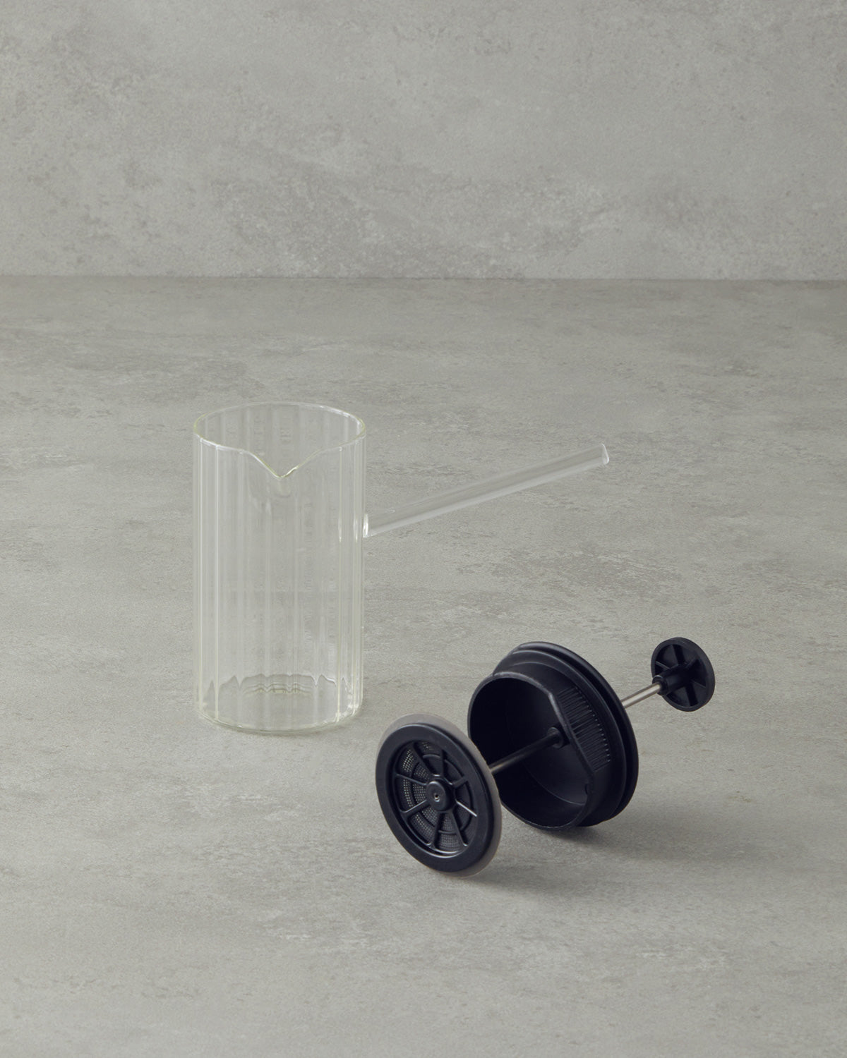 Pansy Borosilicate French Press 400 ml Black (view 2)