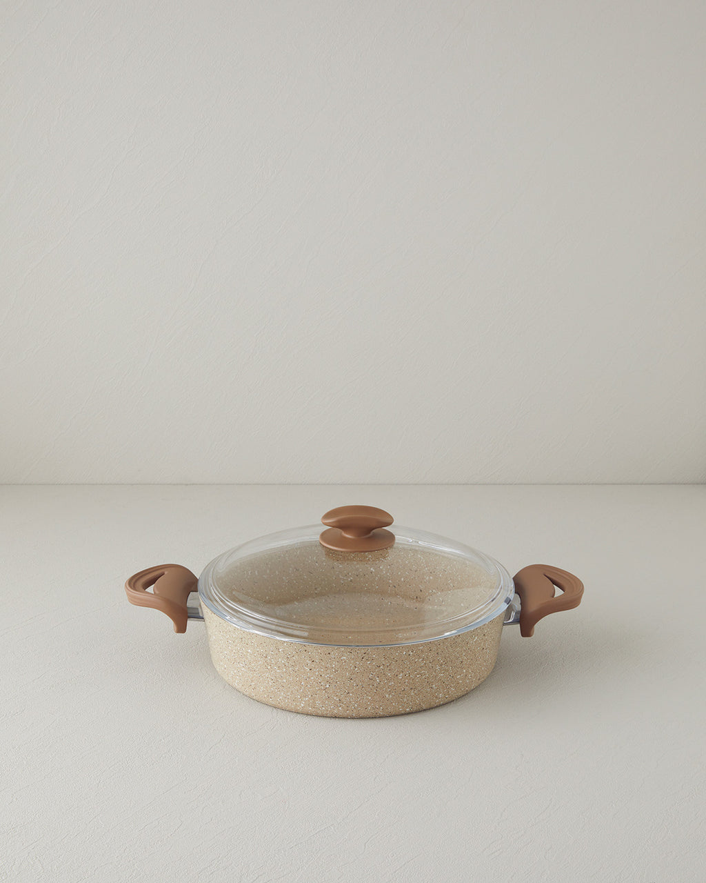 Mocha Aluminum 5 Pieces Pot Set 20-26-26 cm Brown (view 2)
