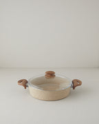Mocha Aluminum 5 Pieces Pot Set 20-26-26 cm Brown (view 2)