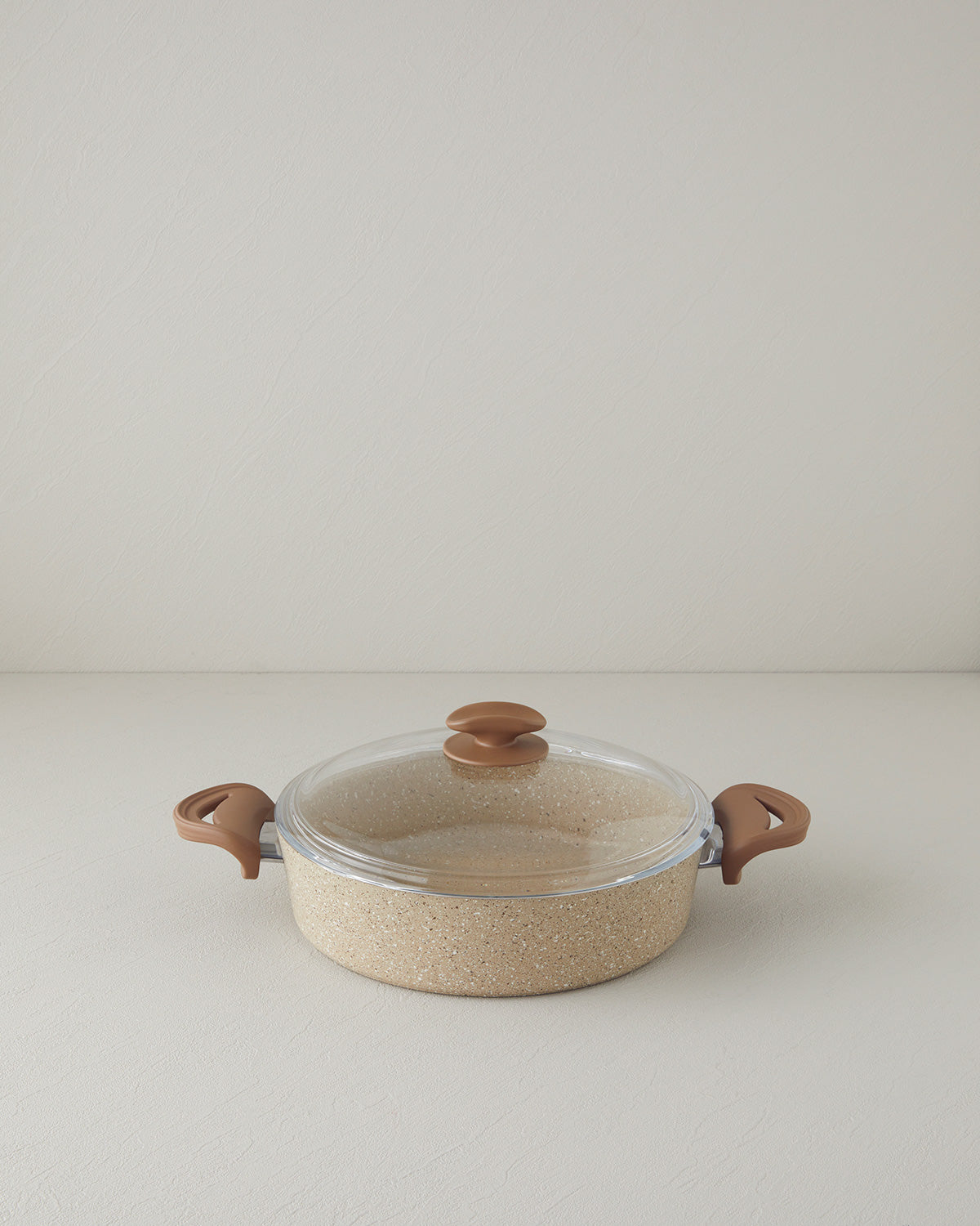 Mocha Aluminum 5 Pieces Pot Set 20-26-26 cm Brown (view 2)