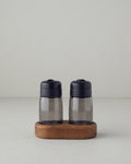 Saly Glass 2 pcs Salt and Pepper Shaker 100 ml Anthracite