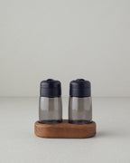 Saly Glass 2 pcs Salt and Pepper Shaker 100 ml Anthracite