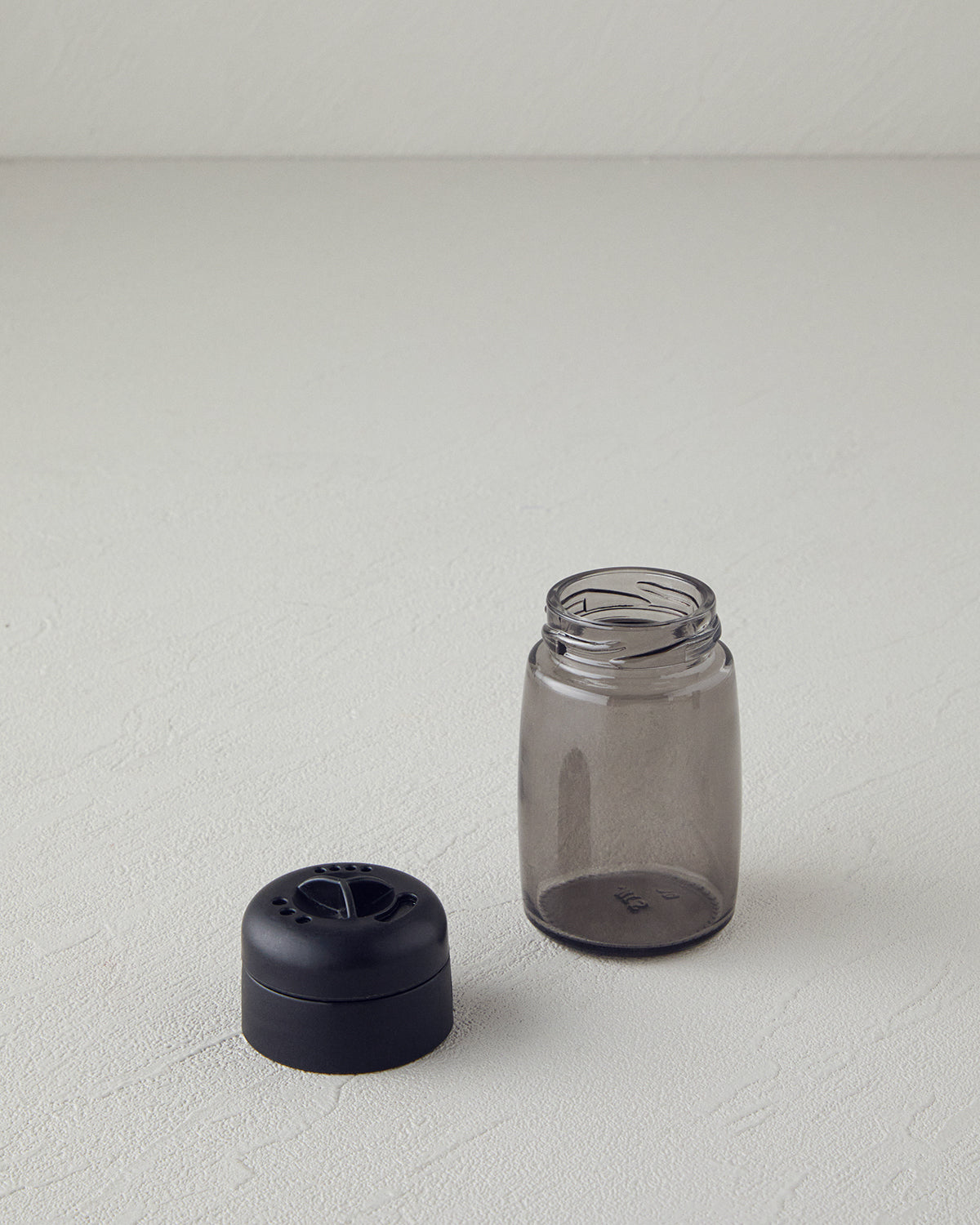 Saly Glass 2 pcs Salt and Pepper Shaker 100 ml Anthracite (view 3)