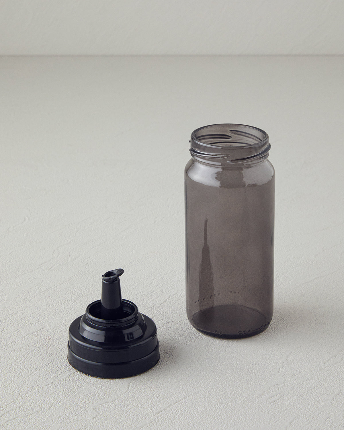 Saly Glass 2 pcs Oil Bottle 245 ml Anthracite (view 3)