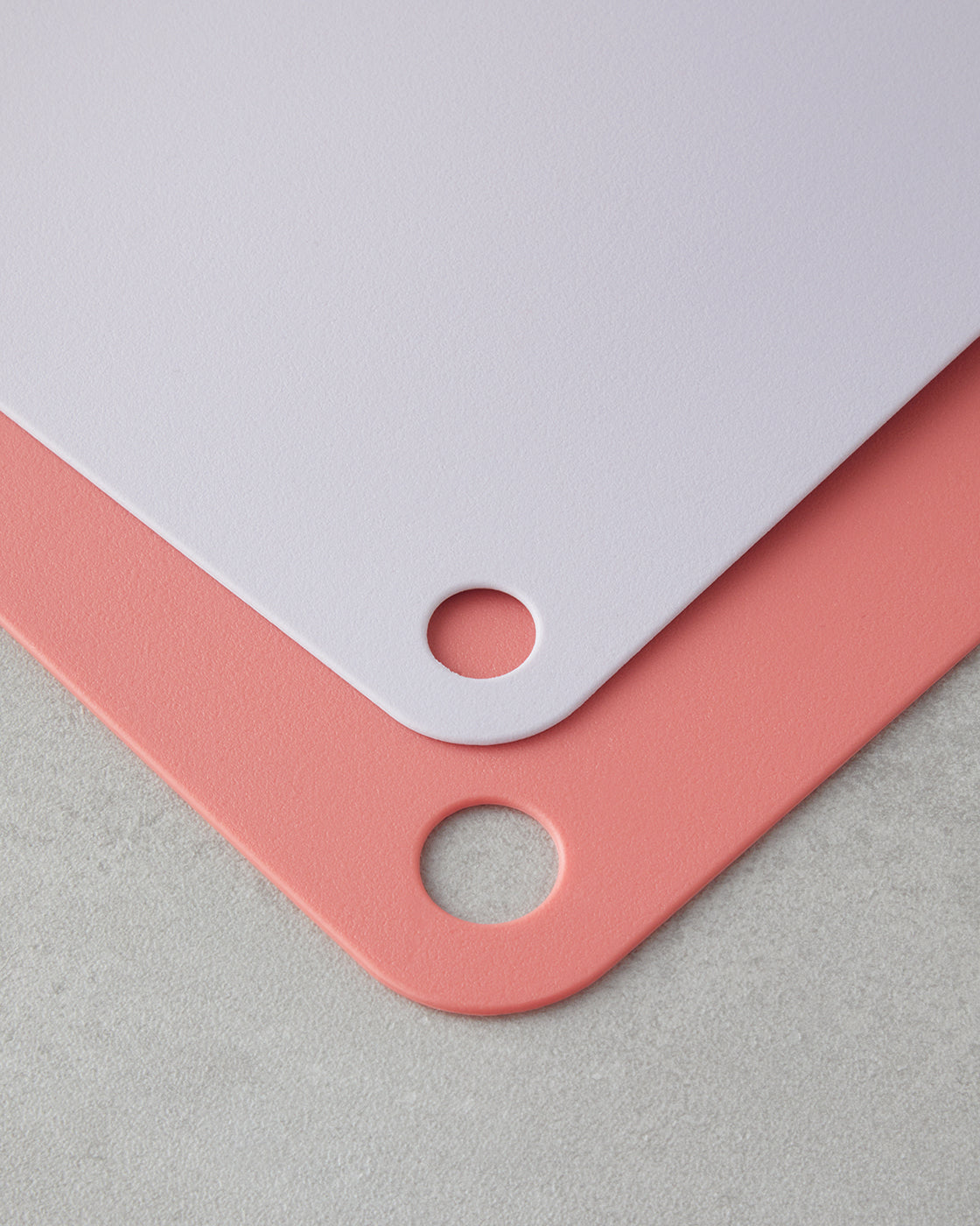 CutMe Plastic 2 pcs Cutting Board 27-34 cm Purple - Pink (view 4)