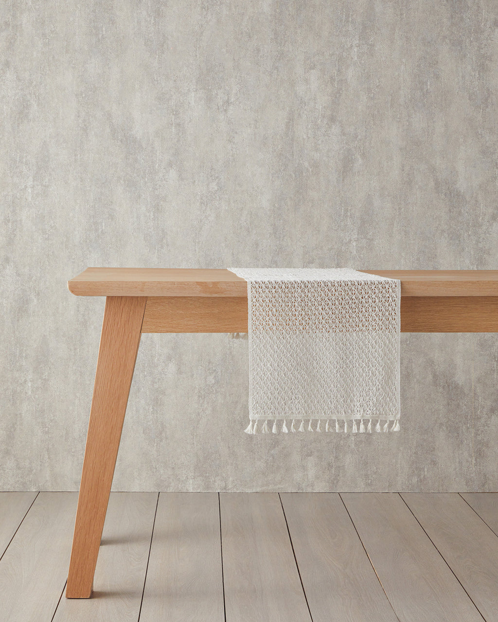 Adel Cotton Runner 35x145 cm Beige