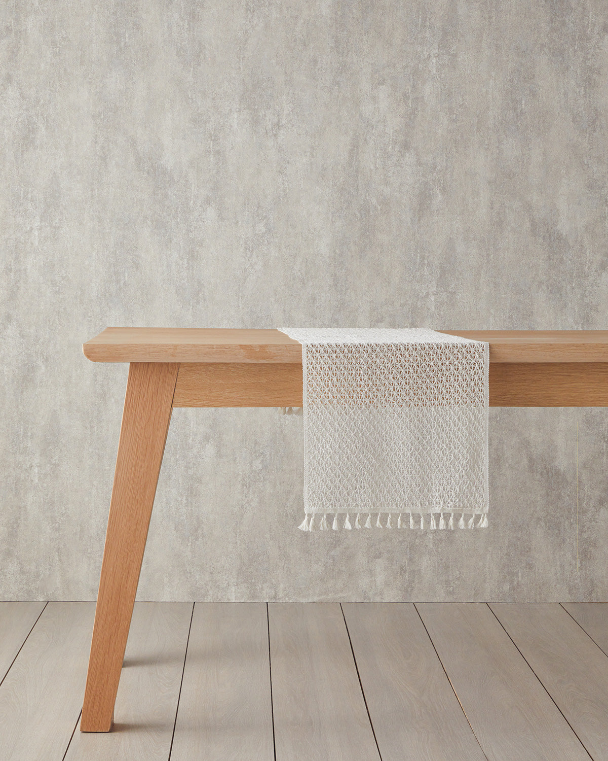 Adel Cotton Runner 35x145 cm Beige