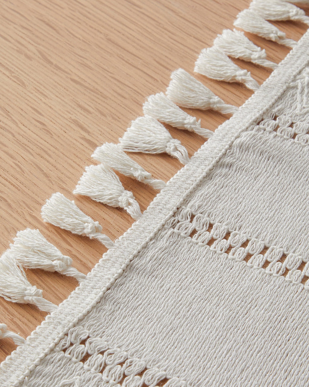 Aden Cotton Runner 35x145 cm Beige (view 2)