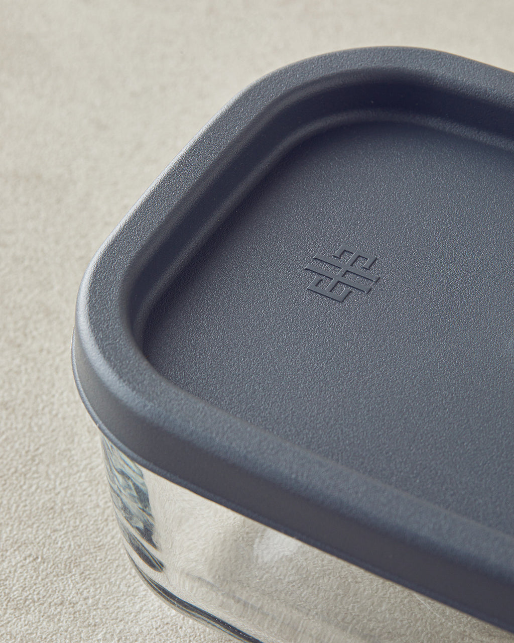 Glass Storage Container Gray (view 7)
