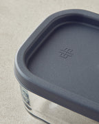 Glass Storage Container Gray (view 7)