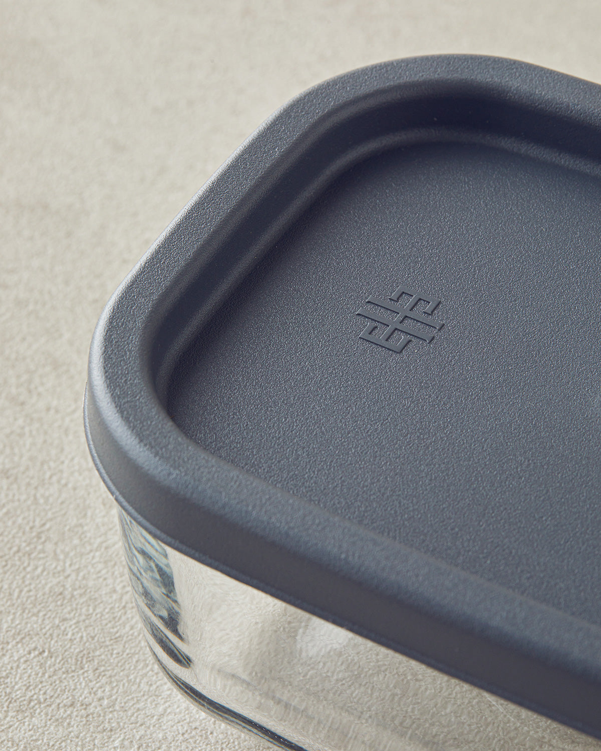 Glass Storage Container Gray (view 7)