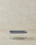 Glass Storage Container Gray (view 9)