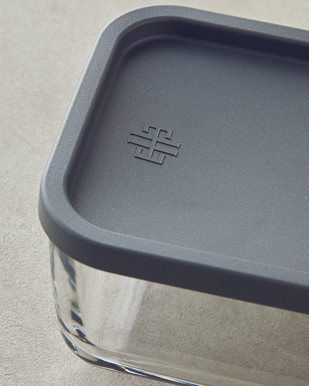 Glass Storage Container Gray (view 11)