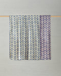 Heritage Cotton Acrylic Blanket Blue - Single 150x200 cm