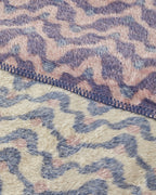 Heritage Cotton Acrylic Blanket Blue (view 6)