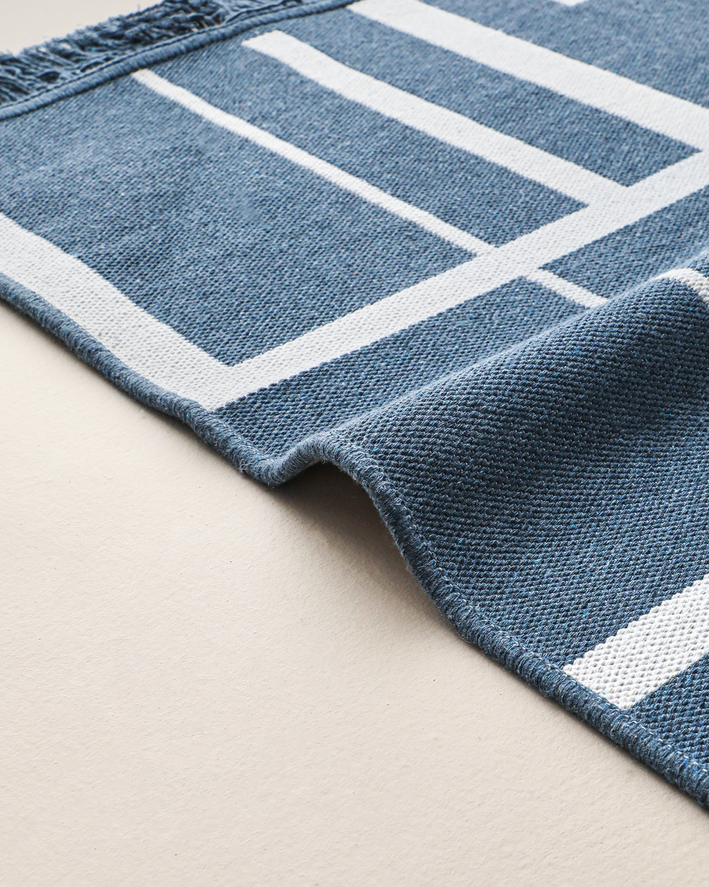 Eterno Woven Rug 120x180 cm Navy Blue (view 4)