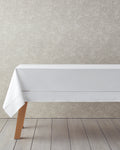 Sarita Cotton Table Cloth 150x200 cm White