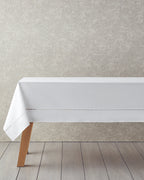Sarita Cotton Table Cloth 150x200 cm White