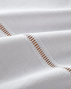 Sarita Cotton Table Cloth 150x200 cm White (view 3)