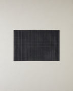 Grove Bamboo 4 pcs Table Mat 30x45 cm - Black
