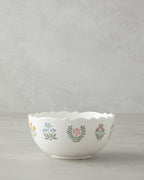 Retro Petite New Bone China Bowl Colored - 14 cm